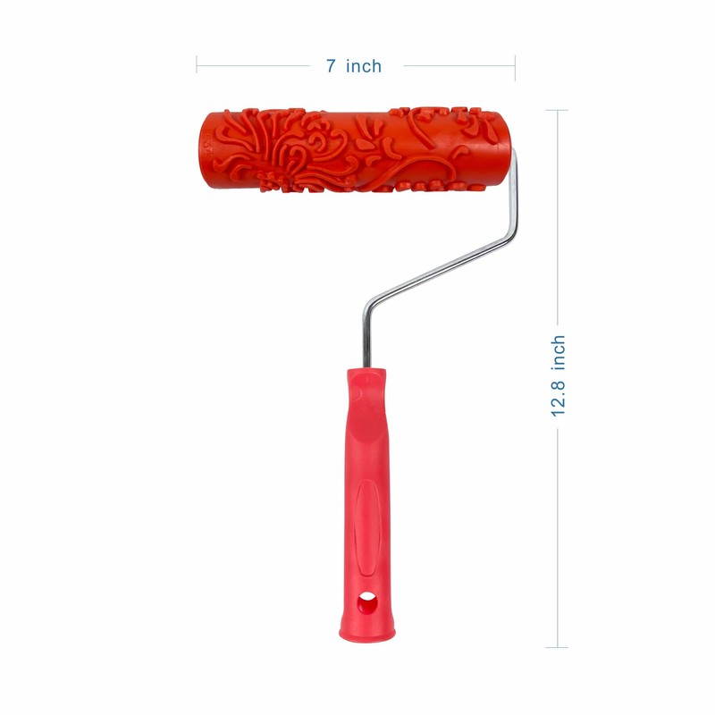 Nichiyo 7'' Texture Roller DIY Decorative Art Pattern Paint Roller