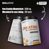 Skill Nutrition Micronized Creatine Monohydrate Orange | High-Absorption Formula with