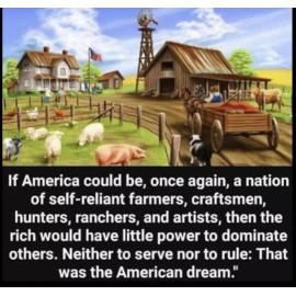 Old times, old ways,  America refrigerator magnet  3"x 4 1/2 "