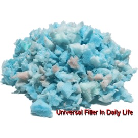 Premium Density High Grade Shredded Memory Foam Filling Inserts for Stuffing, Pillows, Bean Bag, Chair, Sofa, Pet Dog Bed, Crafts and More (5 LBS) Made in USA