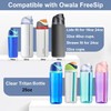 Replacement Lid for Owala Freesip, One Button Water Bottle Top