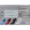 ZaTech Low Cut Athletic Sock, Short Running Compression Plantar Fasciitis
