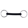 Korsteel Flexi Rubber Mullen Mouth Loose Ring Snaffle Bit, 5"