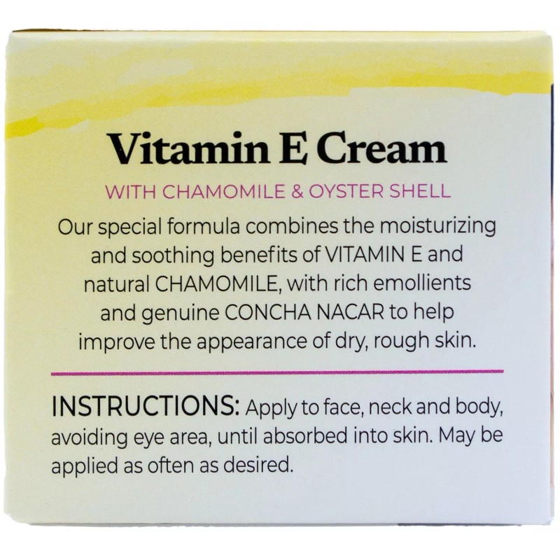 Perlop Concha Nacar Cream Vitamin E con Manzanilla de Perlop