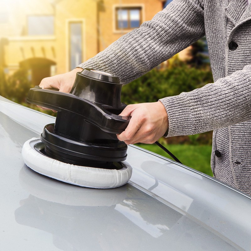 Wagan EL2078 10-Inch Euro Waxer Orbital Buffer 3500rpm 10 ElectricCar