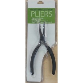 Professional Fusion Hair Extension Pliers designed for easy application and removal of keratin bond extensions with precision and control