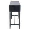 Safavieh Home Collection Aliyah Black 4-Drawer Console Table