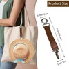 ZGWANSUI 4 Pack Hat Clip for Travel, Hat Bag Clip,