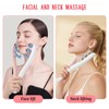 12 Wheels Double Chin Remover Roller, V-Shape Face Massager, 3