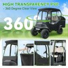 Panglong 4 Passenger Club Car Enclosure, 600D Polyester Golf Cart