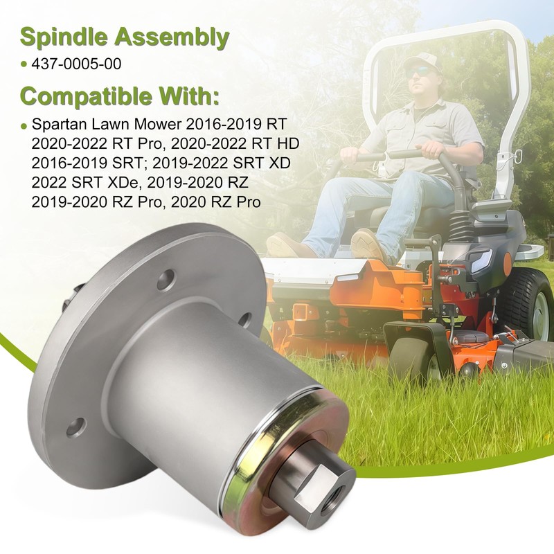 AOIT 437-0005-00 Deck Spindle for 54, 61, 72 Inch Mower