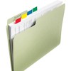 Filing Index Tabs Q-CONNECT PP 25,4x43,7mm 50 Sheets Blue/Paper and