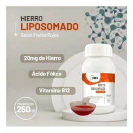 Hierro Liposomado Nin Frutos Rojos 250