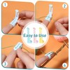 Yarn Guide Ring for Crocheting, Plastic Yarn Guide Adjustable for