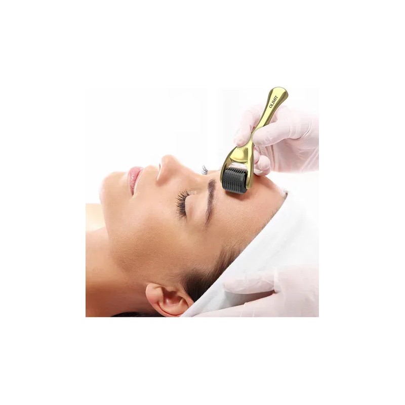 Dermaroller Barba 0,5 Mm Facial Cabello O Rodillo Para Barba