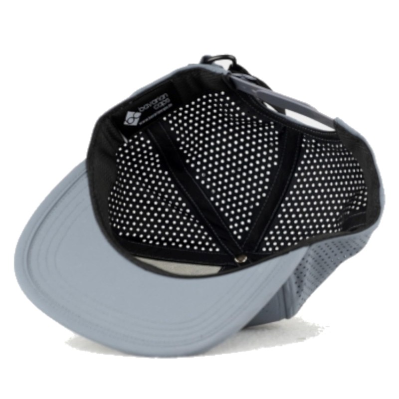 Bavarian Caps Edelweiss Outdoor V2 Grey Blue Snapback, gray, Unit