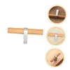 TEHAUX Solid Wood Drawer Pulls Modern Door Handles for Cabinet