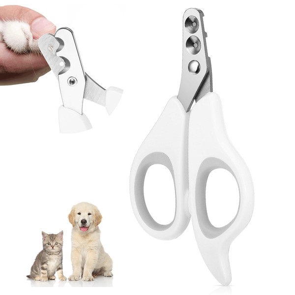 Cat Nail Clippers with Circular Cut Holes of Different Sizes(2mm&1.5mm)