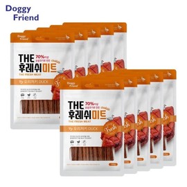 THE Fresh Meat Duck 100g / THE 후레쉬미트 오리 100g x10강아지육포반려견육포강아지간식반려견간식노령견간식훈련용간식강아