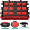 Mounting Plate Compatible with Milwaukee Packout, 100 Lbs, Metal with