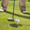 Golf Ball Markers,2PCS Golf Ball Liner Template and 4PCS Markers,Line