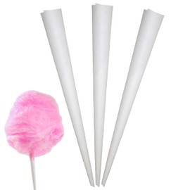 Plain Cotton Candy Cones - Package of 1,000