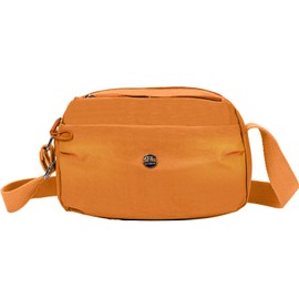 Lancry Crossbody Bag for Women Nylon Lightweight Crossbody Bag for Women Multi Pockets Casual Crossbody Bag with Adjustable Shoulder Strap, brown