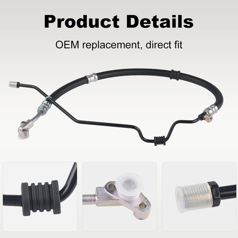 WMPHE Compatible with Power Steering Pressure Hose Assembly Honda Odyssey