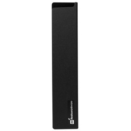 Sensei 10.5 x 2 Inch Knife Sleeve, 1 Knife Protector - Fits Chef Knife, Felt Lining, Black Plastic Knife Blade Guard, Durable, Cut-Proof - Restaurantware