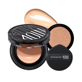 FOREUL Veil Cover Fit Cushion, No. 02, Cover Vanilla, Main Body, 0.5 oz (15 g), SPF50+ PA++++ Veil Cover Fit Cushion, Crumble Resistant, Firm Coverage, Tone Up, Moisturizing, Sunscreen