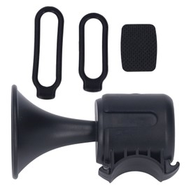 Electric Bike Horn Black IPX4 Waterproof Loud Sound Bicycle Bell for Road Bike Mountain Bike Scooter