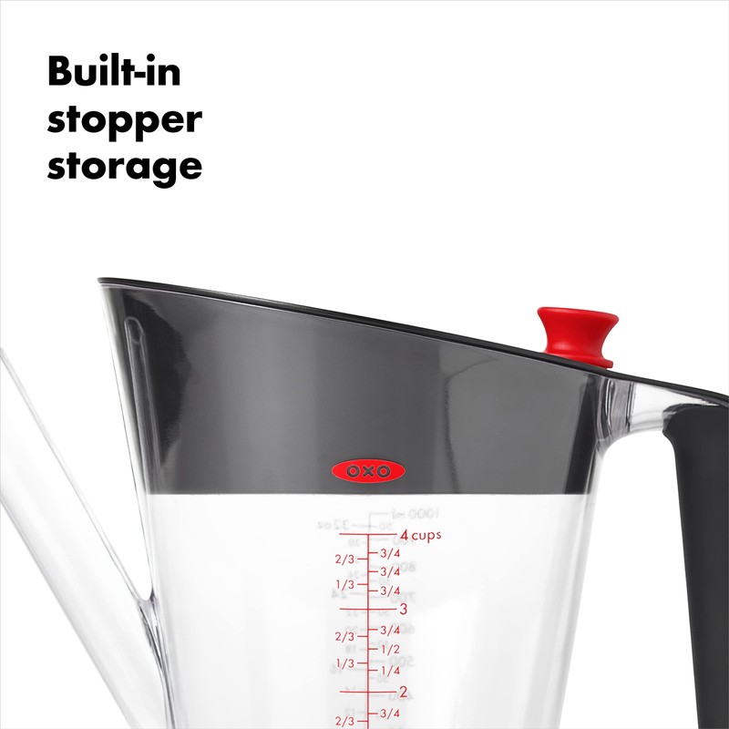 OXO Good Grips Fat Separator - 1 Litre, White/Black