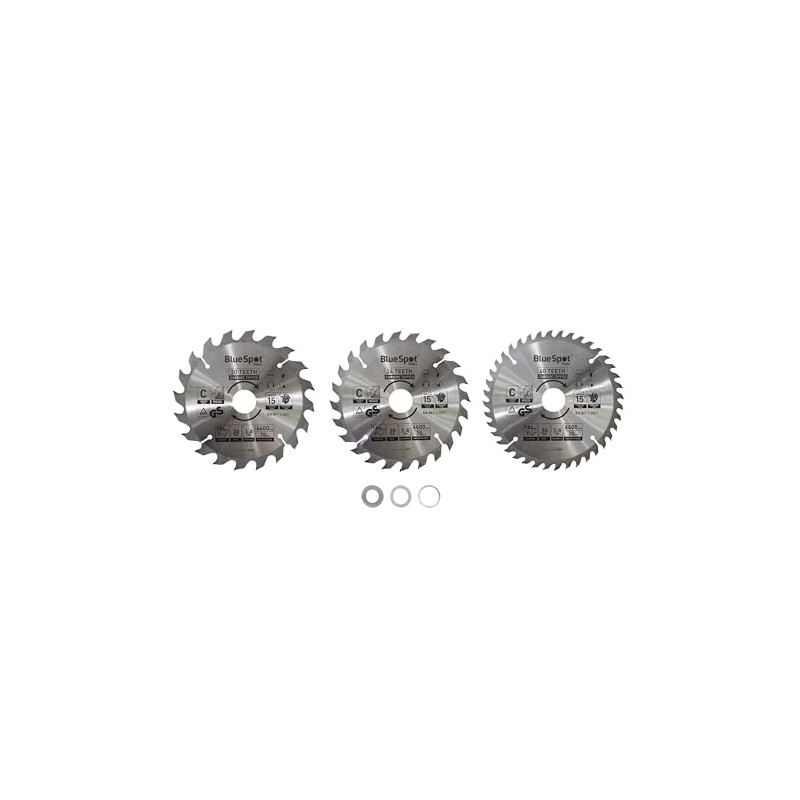 Blue Spot Tools 19400 3 PCE 184MM X 30MM TCT