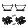 IBESTWOLF Rear Leaf Spring Hangers Shackles Kit 722-080 722-081 for