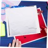 Gadpiparty 200 Sheets Heat Transfer Foil for DIY Crafts Silver