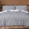 Sleepdown Reversible Bedding Set, Soft, Easy-Care Duvet Cover with Matching