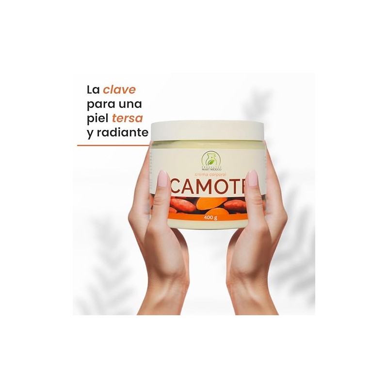 Crema Corporal De Camote Piel Saludable Productos Mart Mexico 400g