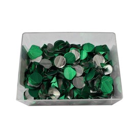 ALCO-Albert 540-18 Corner Clips Aluminium Green Varnished Pack of 1000 in a Tin
