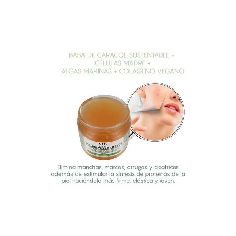 Peeling Con Células Madre Y Baba De Caracol Sustentable Tipo
