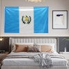 ANJOR Guatemala Flag 3x5Fts - Guatemalan Flags With Brass Grommets