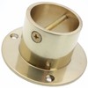 Decking Rope Post Fitting-Rope Cup End Brass Upto 24mm