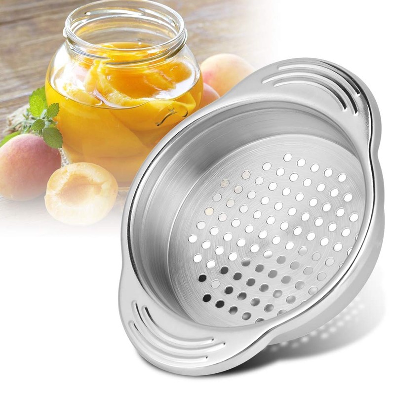 VIFER Can Drainer Stainless Steel Can Drainer Tuna Can Strainer