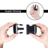 12 Pack 2 Inch Side Quick Release Plastic Black Buckles