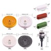 4” Buffing Wheel with Polishing Compound and 1/4” Shaft Drill