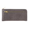 HIRAMEKI. Morris L-Shaped Zipper Long Wallet, Cowhide Leather, Embossed William