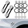 FLMQS Bumper Quick Release CNC Billet Bumper Clips Kit (4