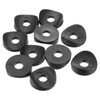uxcell 10Pcs 8 x 25 x 3mm Plastic Round Washers,