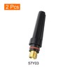 sourcing map 2pcs TIG Back Cap 57Y03 Fit Welding Torch