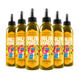 Heartbeat Hot Sauce Co. x Laurent Dagenais - Salsa Verde, 6 oz. - Small Batch & Handmade, Gluten Free, Preservative Free, 6 Pack