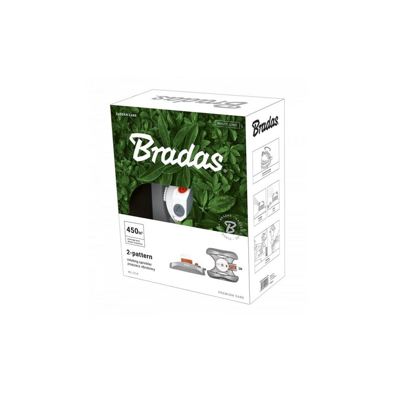 Bradas WL-Z14 Lawn Sprinkler 450 m² Sprinkler Irrigation Circular Sprinkler